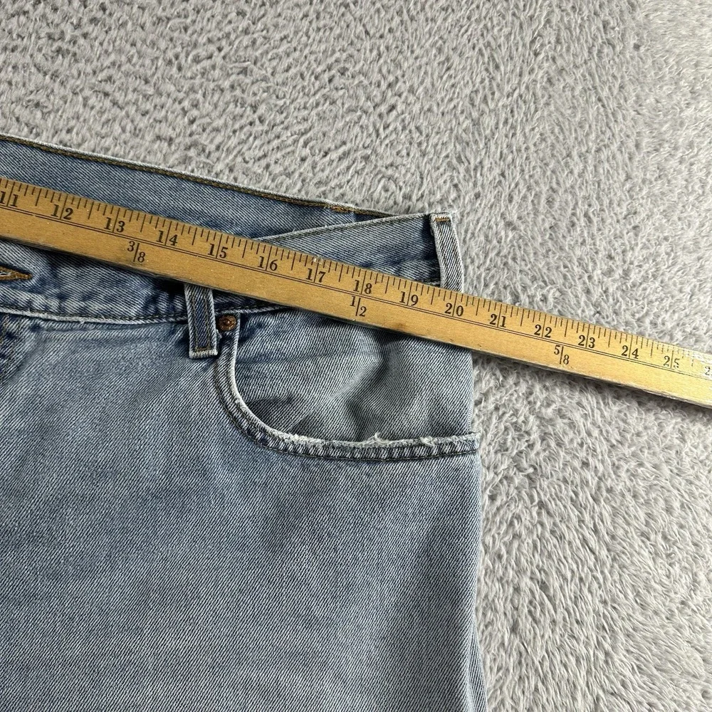Vintage 90s Levi's‎ 560 Jeans Mens 40x32 Light Wash Loose Fit Heavily Distressed
